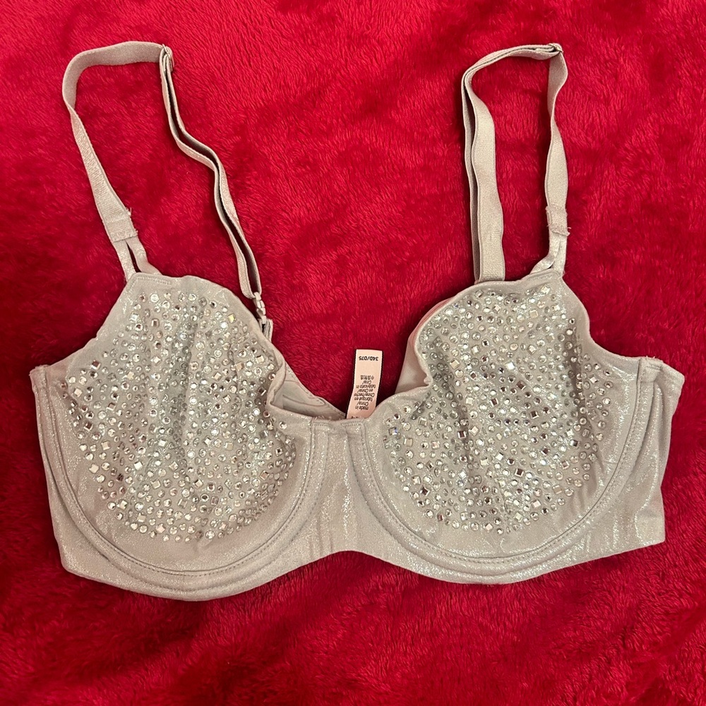 Sexy Rhinestone Bralette